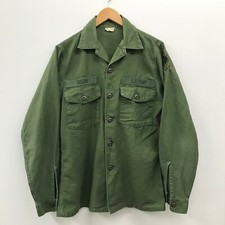 Vintage OG107 / Fatigue Shirt, Size 15 1/2" x 35" US Army 1967  B-7