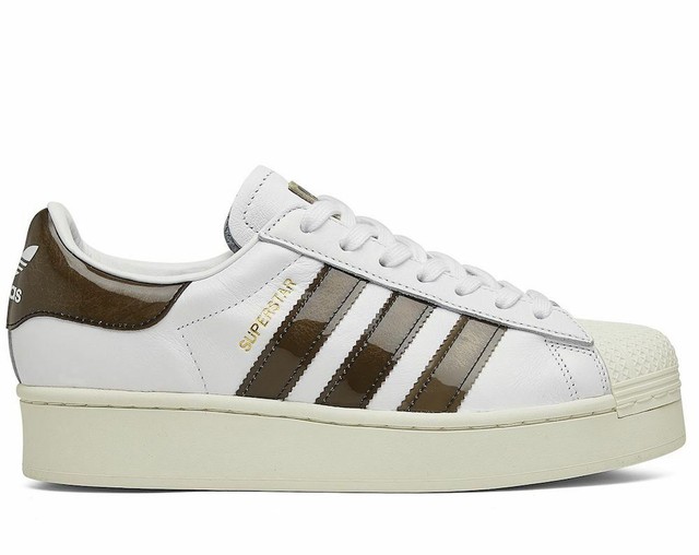 adidas superstar bianche e bronzo