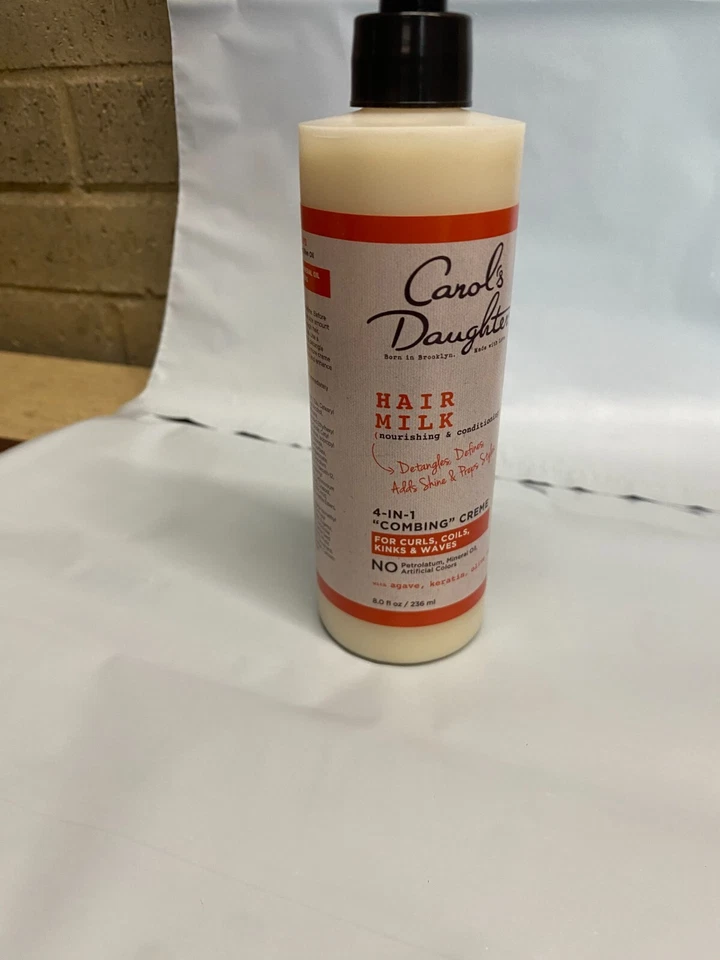 Leche capilar, acondicionador, acondicionador limpiador de rizos, para rizos, bobinas, torceduras y Foto 4 de 4