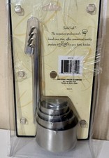 Measuring Cup Ladle Tablecraft Stainless Long Handle Vintage Set Commercial