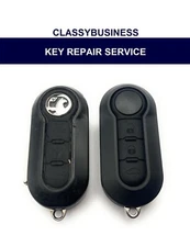 VAUXHALL COMBO VAN 3 button flip key fob repair case battery replacement service
