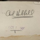 CARL HUBBELL Associated Press Photograph 10/8/1937 — photo 3