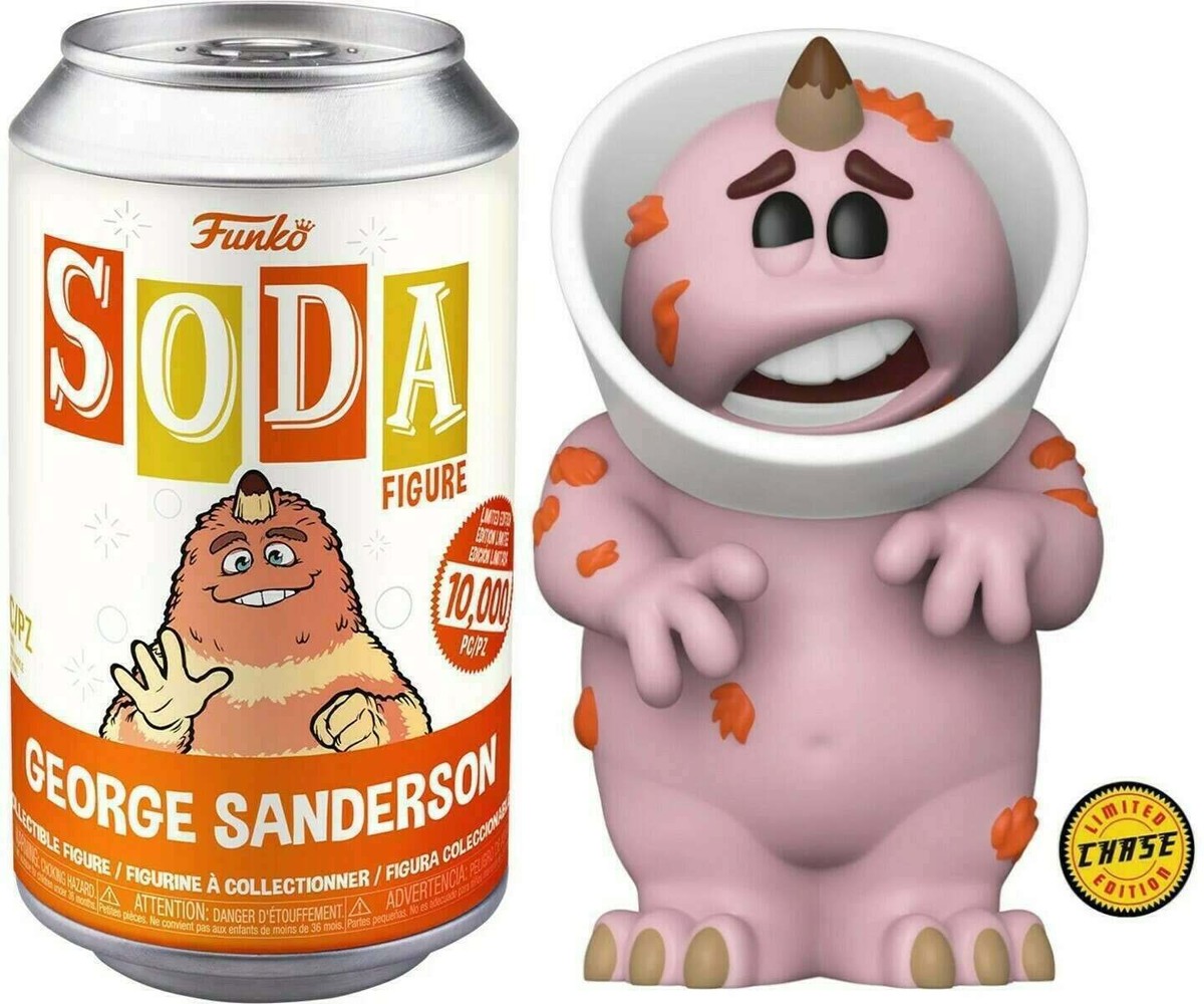 Funko Vinyl Soda Monsters Inc George Sanderson (Shaved) Chase