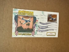 US 2005 FDC +American Advances in Aviation #3916 +247 Airliner +Match Cachet