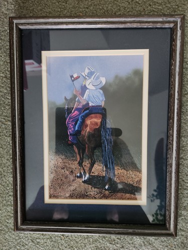 Two Framed & Signed prints "Flying Colors" & "Country Store" By George Boutwell