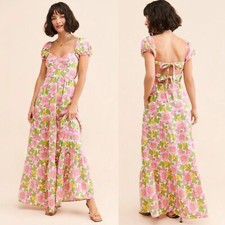Free People Show Me Your Mumu Cathy Maxi Dress Size Medium $198