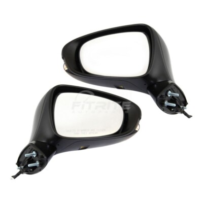New Left & Right Power Mirror Manual Folding Heated Fits Lexus CT200H 2011-2017