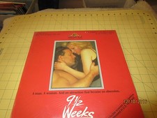 9 1/2 WEEKS - Widescreen -LASERDISC- Kim Basinger Margaret Whitton Karen Young