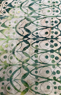 TIMELESS TREASURES - TONGA BATIK SEA GLASS #B1235-132814 - PERIDOT-TOTEN- BTY