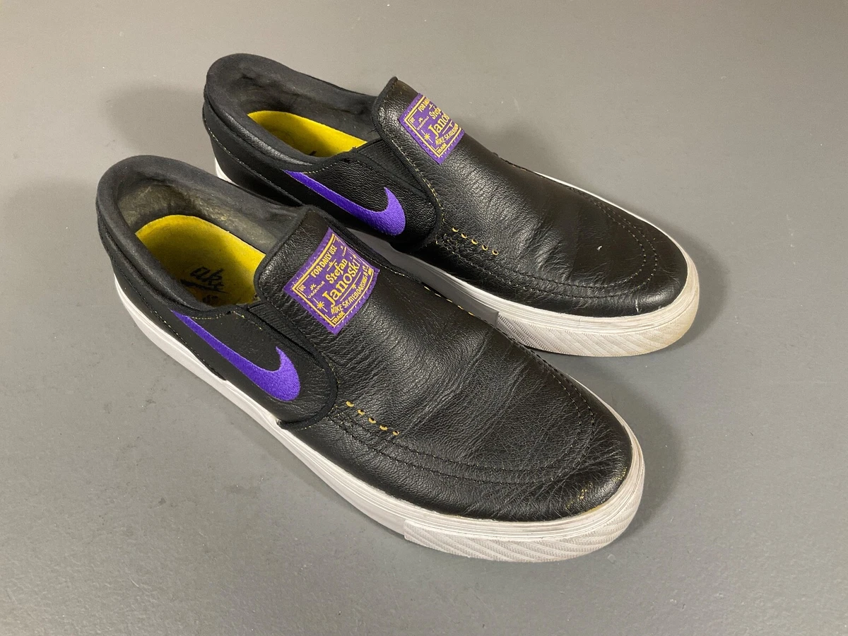 Nike SB Mens NBA Zoom Stefan Janoski Slip On BQ6396 024 Black