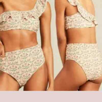 Hampton Roller Rabbit NWT Roberta Roller Rabbit Women's Hampton Haigh Waist Bikini Bottom ...