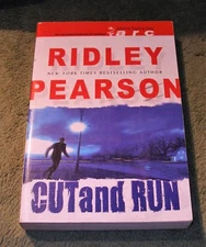 CUT AND RUN by Ridley Pearson 2005 Lg PB ~ ADVANCED READING COPY ~ 1st / 1st