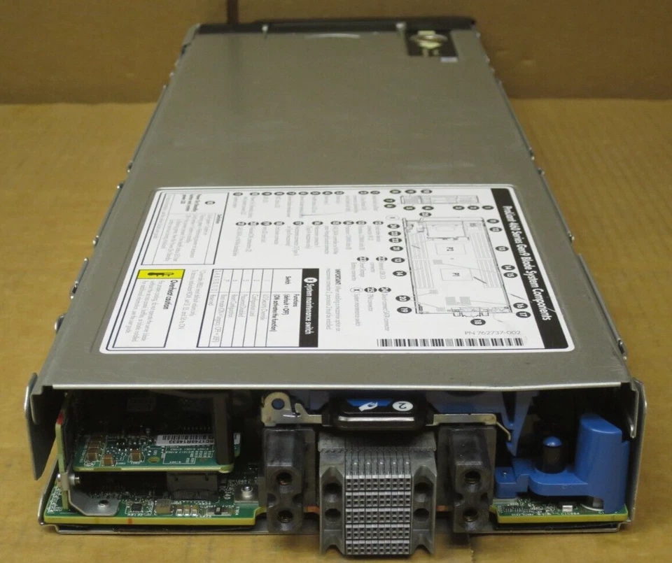 HP ProLiant BL460c GEN9 G9 12C E5-2650v4 2.2GHz 32GB Ram 2x146GB Blade Server - Image 3 of 3