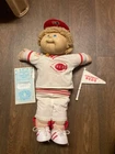 Cincinnati REDS Cabbage Patch Doll 1978-1982 Includes Original Birth Certificate