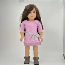 American Girl 18" Grace Doll Medium-Light Skin Brown Hair Blue Eyes