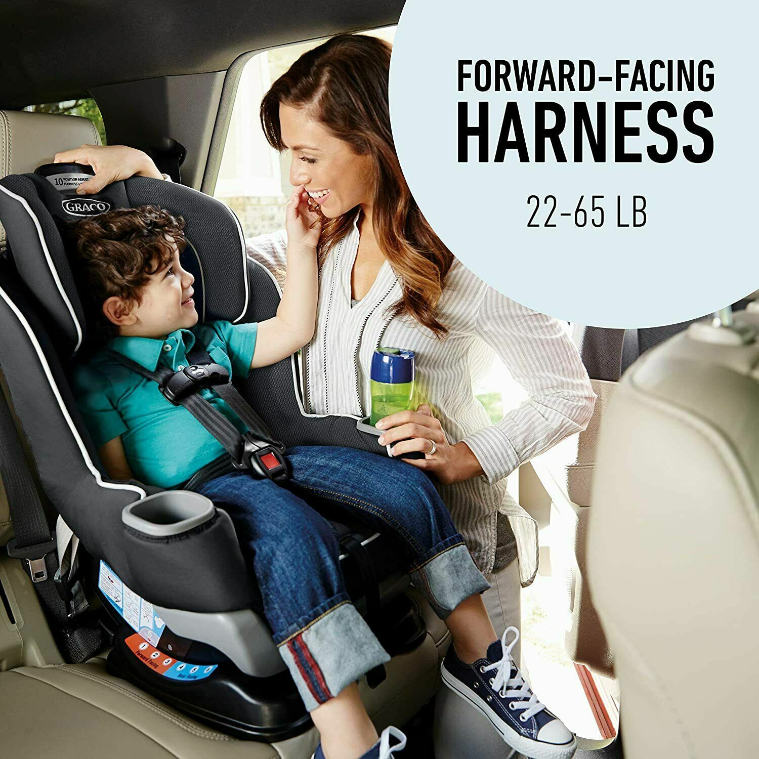 graco car seat rear and forward facing