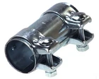Exhaust Pipe Connector 55mm to 59.5mm / 80mm Heavy Duty Clamp Sleeve Coupler