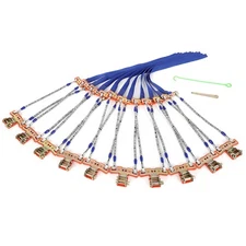 SCITOO 225-275MM Snow Chains For Car,8 Pack Tire Chains For Car SUV Pickup Truck