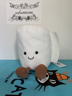 AUTHENTIC Jellycat Amuseables Toilet Roll Toilet Paper- NWT- FAST