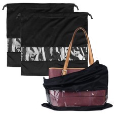 PlasMaller Dust Cover Storage Bags Terylene Flannel Drawstring Pouch with Cle...
