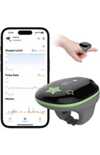 KidsO2 Pulse Oximeter Bluetooth Tracking SpO2 Pulse Rate for 3-10 years Kids's