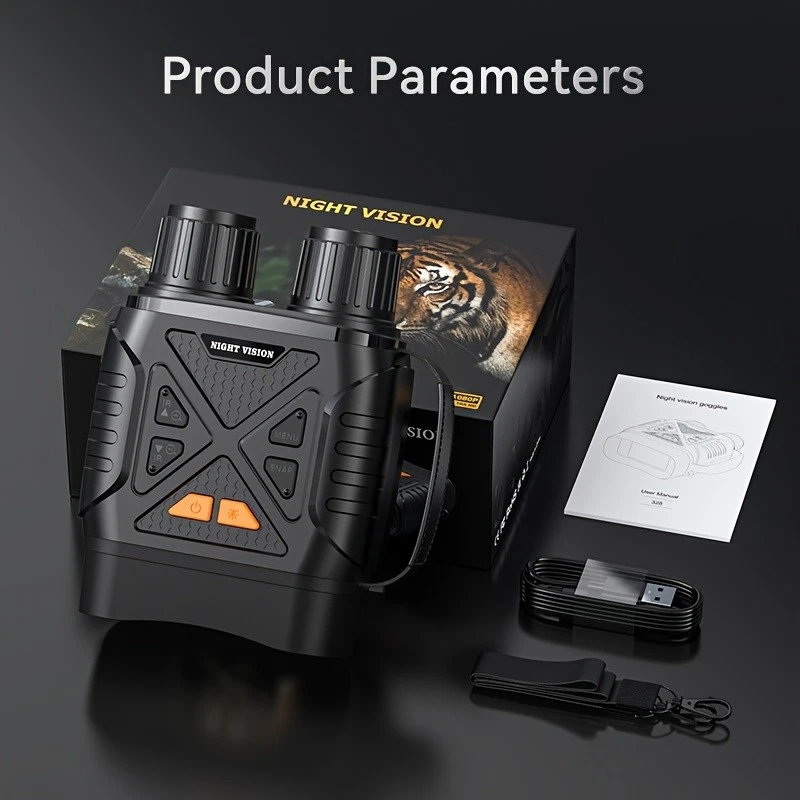 Digital Night Vision Binoculars with Built-in Rechargeable Battery HD 2.8'' - Image 2 of 4