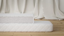 Subtle Hypoallergenic ECO Fibre Core Space Saver Mini Cot Mattress 100x50x10cm
