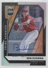 2021 Panini Elite Extra Edition Signatures Ben Kudrna #43 Auto k1f