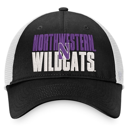 Men's Top of the World Black/White Northwestern Wildcats Stockpile Trucker - Bild 2 von 4