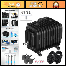 Outdoor Pond Aerator Kit - Air Pump for 2500 Gallons, Koi Fish Oxygenation Syste