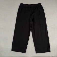 Simply Vera Vera Wang Pants Women’s XL Black Wide Leg Pull On Acrylic Nylon