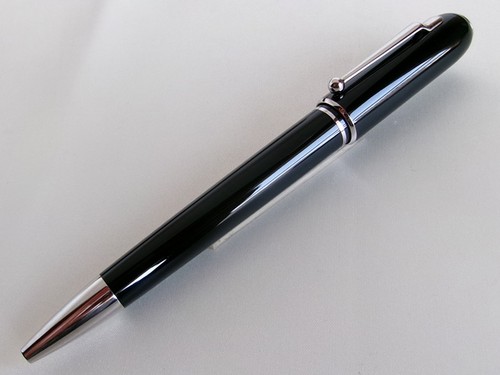 Dunhill Sidecar Ballpoint Pen Black PT NUW2113