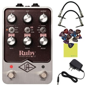 【Universal Audio / UAFX】 Ruby Universal Audio UAFX Ruby '63 Top Boost Amplifier Effects Pedal