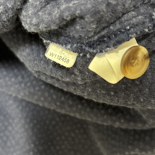 LL Bean Corduroy Shirt Jacket Womens Size M Blue Wide Wale Heavyweight Cotton - Picture 6 of 7
