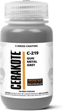 Cerakote C-Series Air Cure Ceramic Coating C-219Q Gun Metal Grey 32oz 