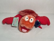 Applause Disney The Little Mermaid SEBASTIAN the Lobster Plush Stuffed toy w/Tag