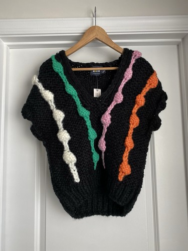 Chaleco Suéter Anthropologie Maeve Bauble (Talla Única) - Nuevo con Etiquetas - Imagen 5 de 6