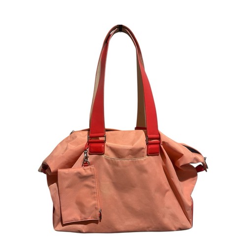 Tumi Peach Large Travel Bag- Overnight Bag With Pouch 🍀