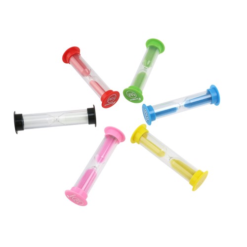 Timer Sandglass Timer Minutes 6 Colors for Kids Games Classroom Kitchen Home - Picture 4 of 10
