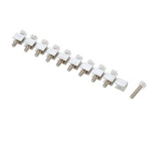 1PC PHOENIX CONTACT - IC 0201867 Fixed Bridge Terminal Block 20 Positions Silve