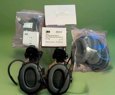 3M PELTOR WS LiteCom Pro III DMR Bluetooth Headset Helmet Mount NO HEADBAND...