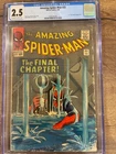 Amazing Spider-Man #33 CGC 2.5 (Marvel 1966)The Final Chapter Iconic Ditko Cover