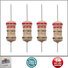 10 PCS 2.2 Ohm Resistor 1/4W 5 Tolerance Airbag Bypass Electrical Components