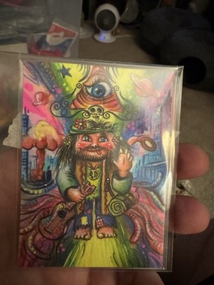 GPK Topps Garbage Pail Kids Sketch Of Hippie Skippy Trippy By Greg Treize