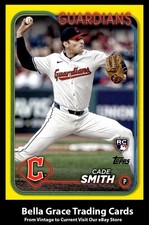 2024 Topps Update Cade Smith #US134 Cleveland Guardians Yellow Rookie