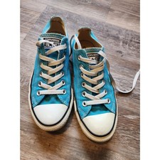 Unisex Converse Chuck Taylor All Star Sneakers Teal Men 5 Women's 7 Low Top
