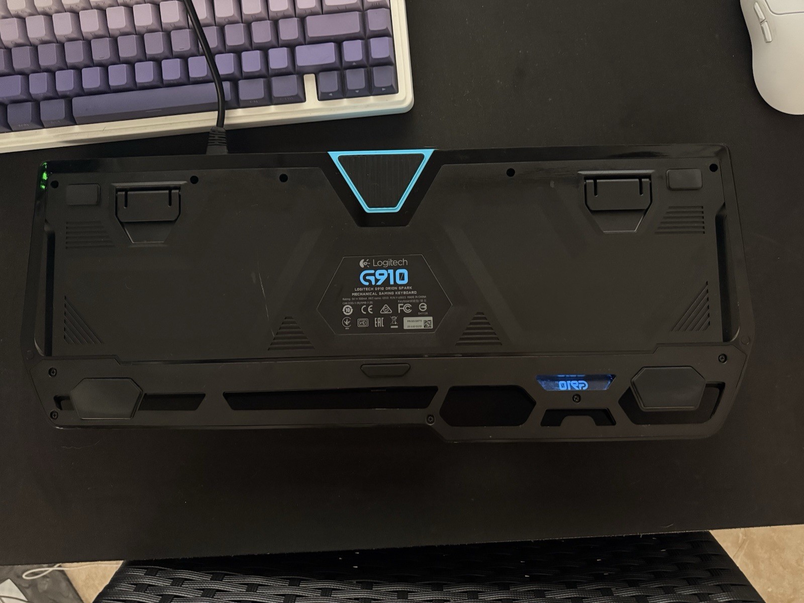 Logitech Orion Spectrum Mechanical RBG Gaming Keyboard 3