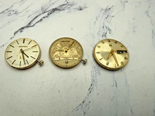 Bulova Accutron 218 movements. lot of three.