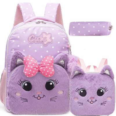 Led Backpack for Kids Girls Backpacks for School Cute Kawaii Backpack with Li...