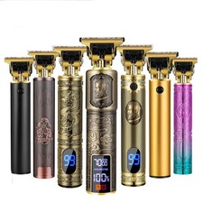 Professional Electric Hair Clipper Bald Fade Trimmer Grooming Razor